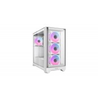 Корпус 2E GAMING Dominator Pro G2302W без БЖ 2xUSB3.0, 1xUSBType-C, 4x120мм ARGB, VGA 380мм, LCS ready, контролер з пультом, TG Side Panel, TG/Mesh Front panel,