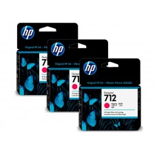 Картридж струменевий HP 712 DesignJet T230/T630/T650 Magenta 3-Pack 29-ml