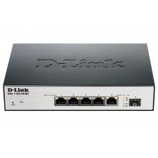 Комутатор D-Link DGS-1100-06/ME 5port Gigabit, 1-SFP MetroEthernet