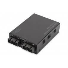 Медиаконвертор DIGITUS Fast Ethernet, MM SC DX/SM SC DX, 1310nm