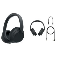 Навушники Over-ear Sony WH-CH720N BT 5.2, ANC, SBC, AAC, Wireless, Mic, Чорний