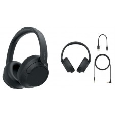 Навушники Over-ear Sony WH-CH720N BT 5.2, ANC, SBC, AAC, Wireless, Mic, Чорний