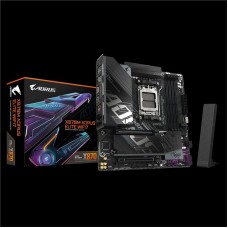 Материнська плата GIGABYTE X870M A ELITE WF7 sAM5 X870 4xDDR5 M.2 Wi-Fi BT HDMI DP mATX