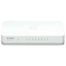 Комутатор D-Link GO-SW-8G/E 8xGE, Некерований