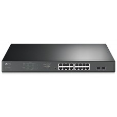 Комутатор TP-LINK TL-SG1218MPE 16xGE/PoE+ 192W 2xcomboGE/SFP EasySmart 19" 1U