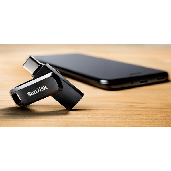 Накопичувач SanDisk 128GB USB-Type C Ultra Dual Drive Go