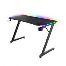 Стіл Trust GXT 710 Luminus Pro RGB, (120x60см), чорний