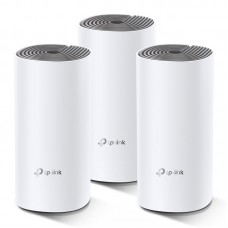 Wi-Fi система TP-LINK DECO E4 3 pcs AC1200, 2xFE LAN/WAN, MESH, MU-MIMO, Beamforming