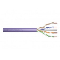 Кабель "вита пара" DIGITUS CAT 6 U-UTP, 100м, AWG 23/1, LSZH-1, фіолетовий