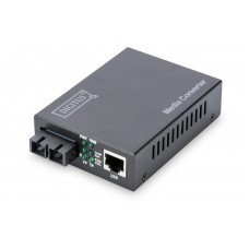 Медіаконвертор DIGITUS Fast Ethernet, RJ45 / MM SC, 1310 m, 2km