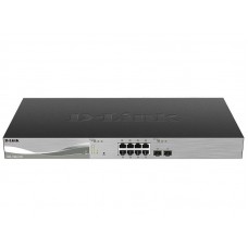 Коммутатор D-Link DXS-1100-10TS 8x10GBaseT, 2x10GBaseX SFP + EasySmart