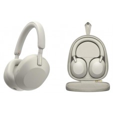 Sony Навушники Over-ear WH-1000XM5 BT 5.2, ANC, Hi-Res, AAC, LDAC, Wireless, Mic, Сріблястий