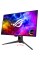 ASUS Монітор 26.5" ROG Swift PG27AQDM 2xHDMI, DP, 2xUSB, OLED, 2560x1440, 240Hz, 0.03ms, DCI-P3 99%, G-SYNC, Pivot, HDR10