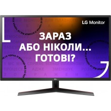 Монитор LCD 31.5" LG 32MP60G-B D-Sub, HDMI, DP, Audio, IPS, 75Hz, 1ms, FreeSync