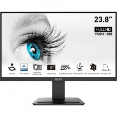 MSI Монітор 23.8" PRO MP2412 HDMI, DP, MM, VA, 100Hz, 4ms, sRGB 113%