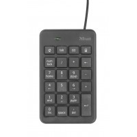 Клавиатура числовая Trust Xalas USB Numeric Keypad BLACK