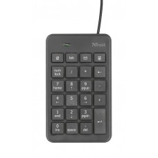 Клавиатура числовая Trust Xalas USB Numeric Keypad BLACK