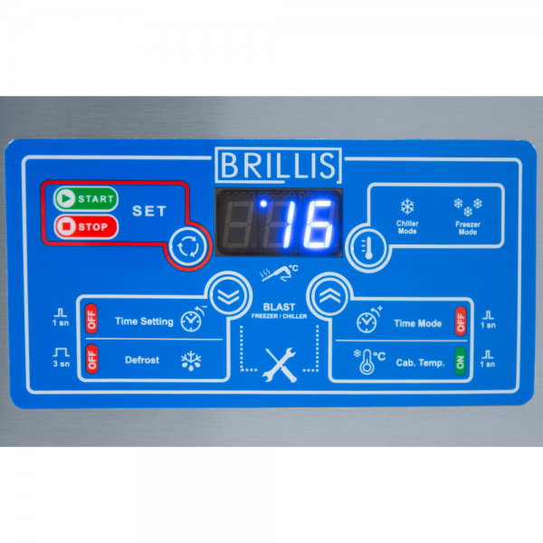 Апарат шокової заморозки BRILLIS VBL7-R290