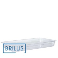 Гастроємність BRILLIS із полікарбонату GN 1/1-65 мм, прозора